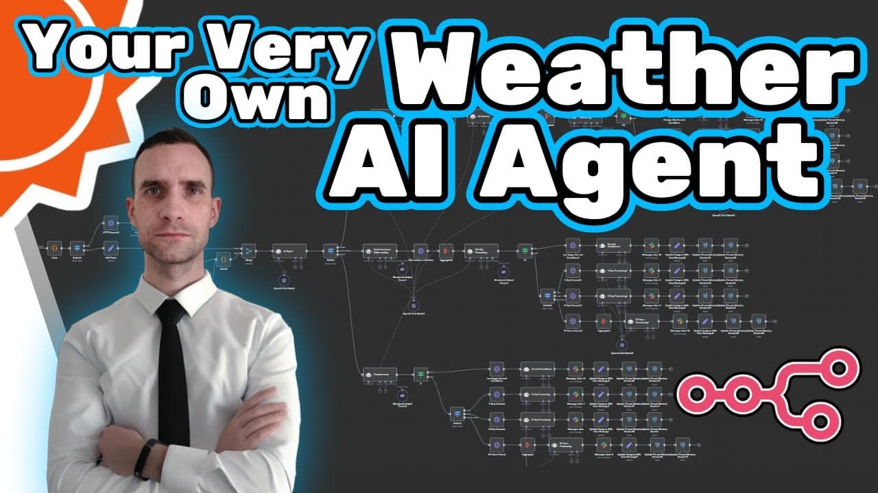 Create Your Own Weather Bot with n8n and Acue Weather API | Galaxy.ai
