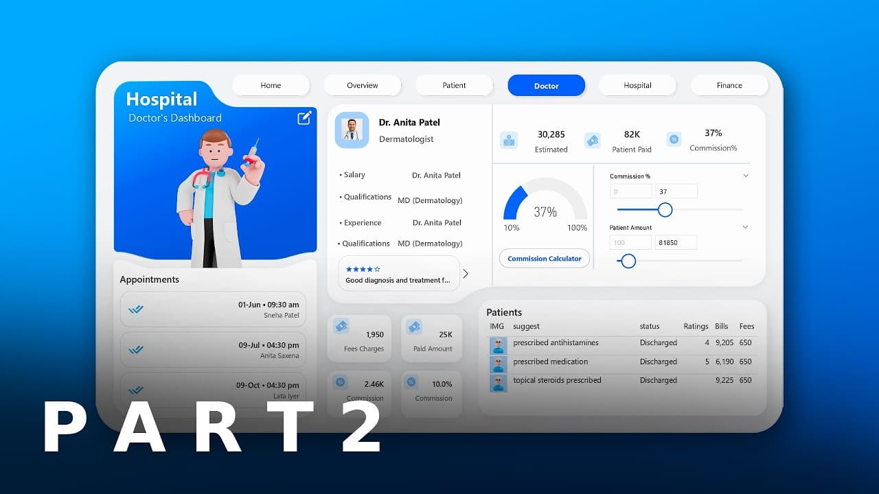 Comprehensive Guide to Building a Power BI Dashboard: From Patient to  Doctor Pages | Galaxy.ai