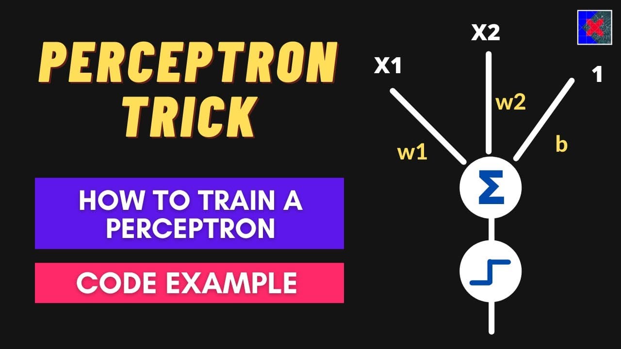 Understanding the Perceptron Trick: Training a Perceptron in Deep ...