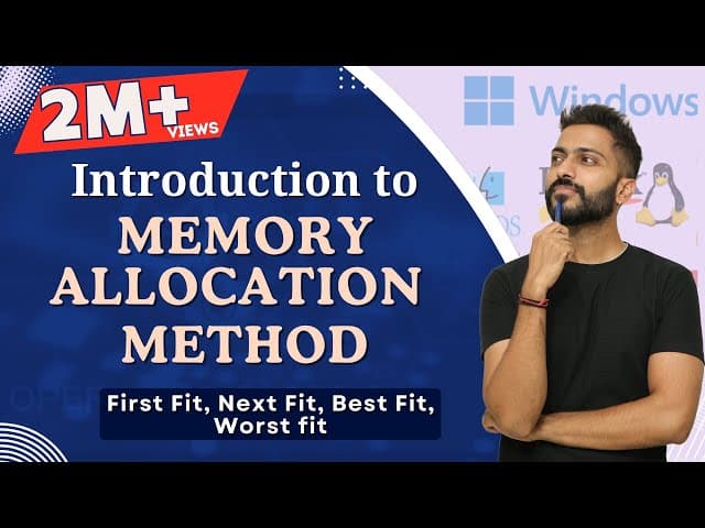 Understanding Memory Allocation Algorithms: First Fit, Next Fit, Best ...