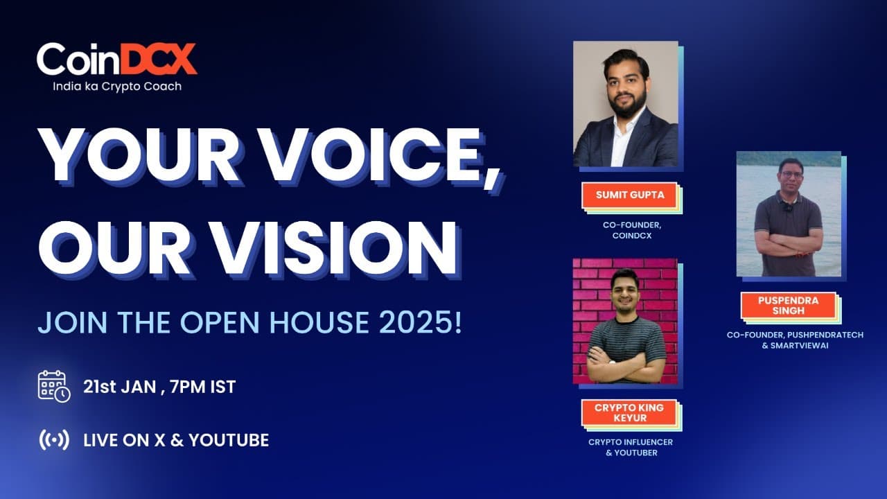 CoinDCX Open House 2025: Insights and Future of Crypto in India | Galaxy.ai