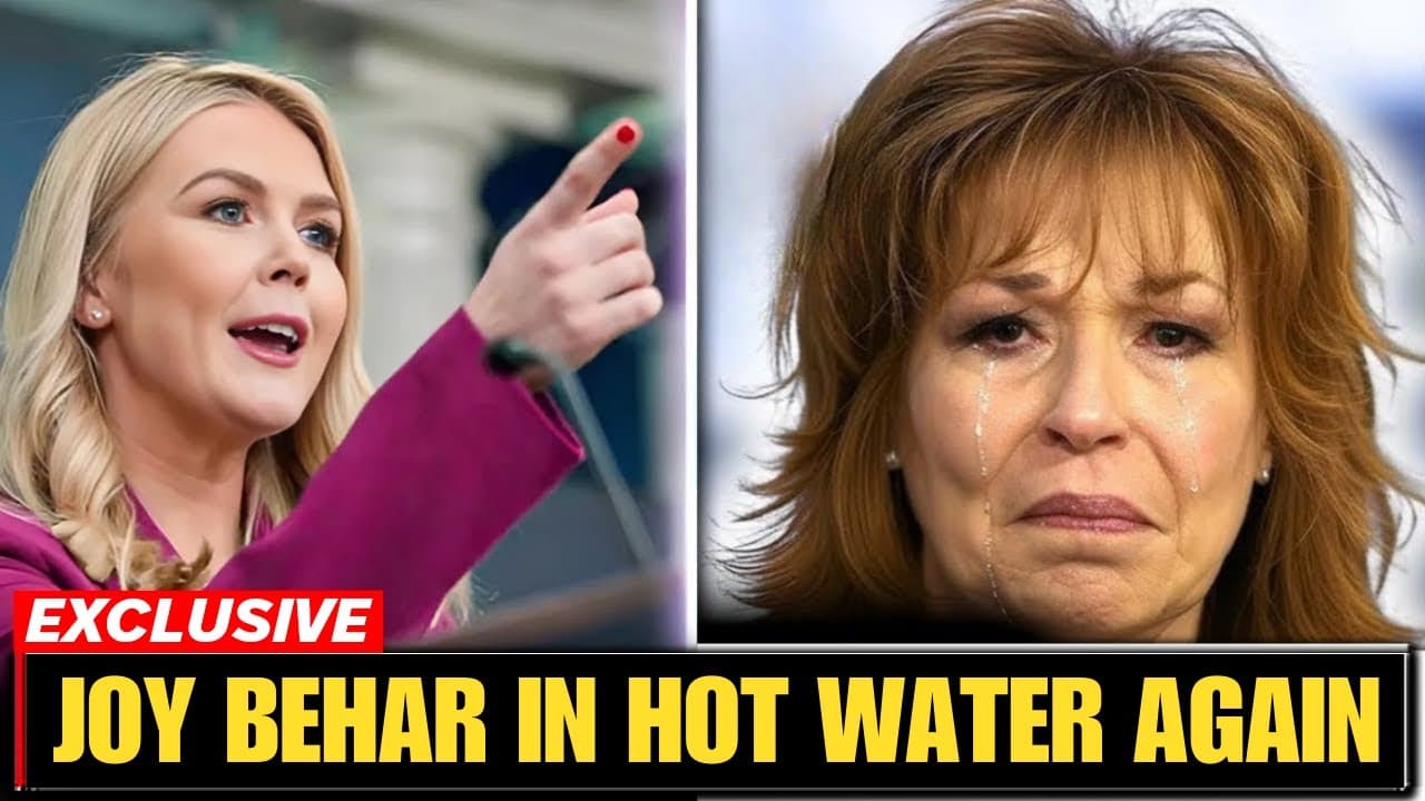 Joy Behar Removed from The View Amid Controversial Lawsuit Filed by Karoline Leavitt | Galaxy.ai