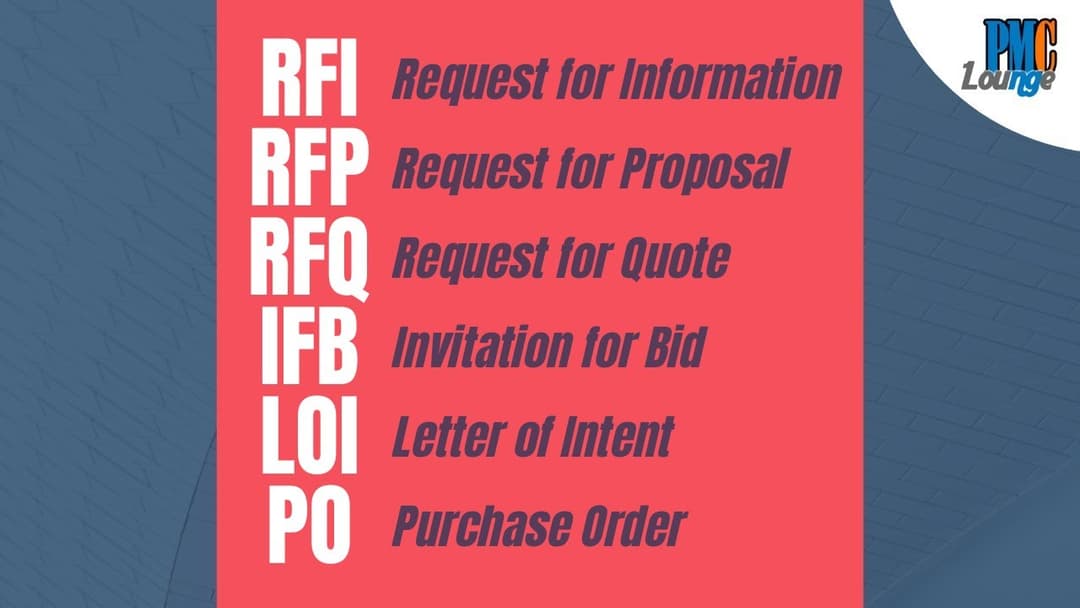 Understanding Key Procurement Documents: RFI, RFP, RFQ, IFB, LOI, and ...