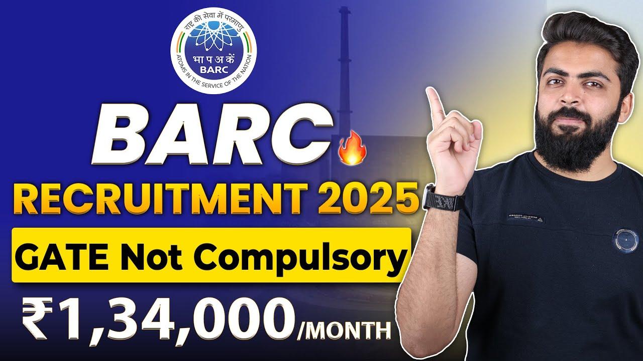 BARC Recruitment 2025: Exciting Opportunities with High Salaries 