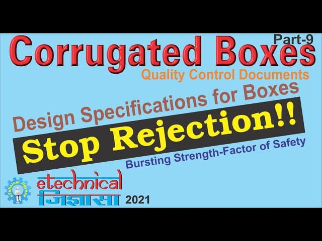 Understanding Corrugated Box Design Specifications for Quality Control ...