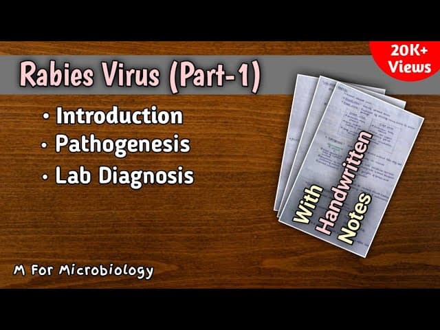Understanding Rabies Virus: Infection, Pathogenesis, and Laboratory ...